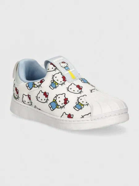 Adidas Originals sneakers boty SUPERSTAR x Hello Kitty bílé