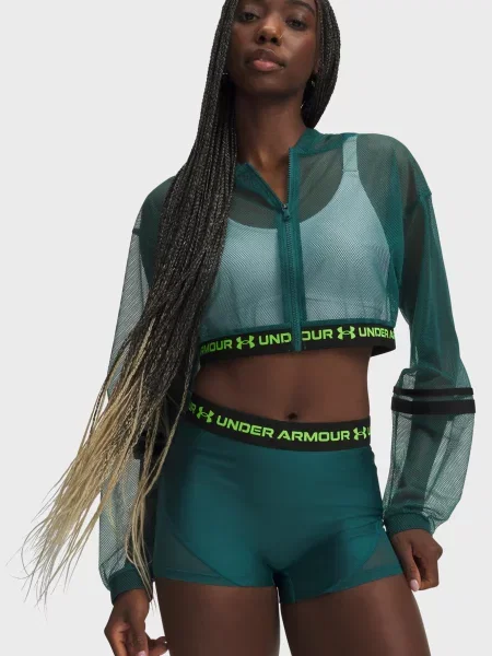 Спортивна кофта Under Armour з сіткою зелена