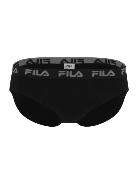 FILA Slipy šedá černá