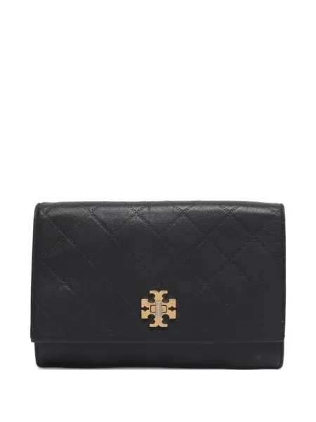 Geanta de piele Tory Burch din piele negru