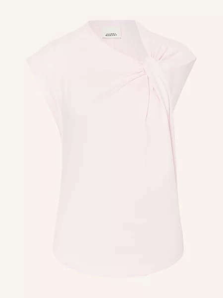 Isabel Marant Tričko Nayda-Ga světle růžová
