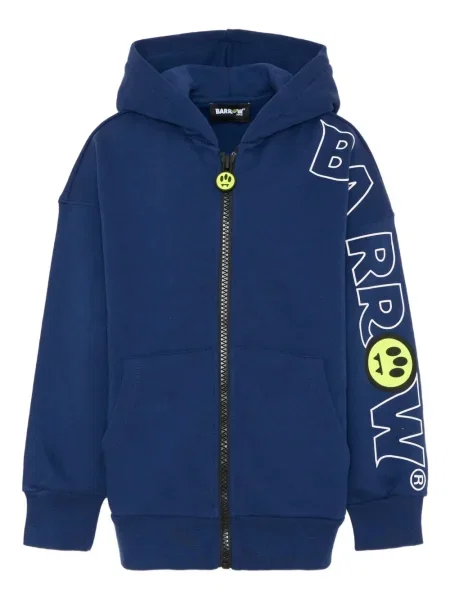 Bluza z kapturem dziecięca Barrow niebieska
