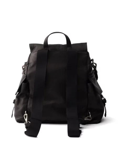 Rucsac Prada din piele negru