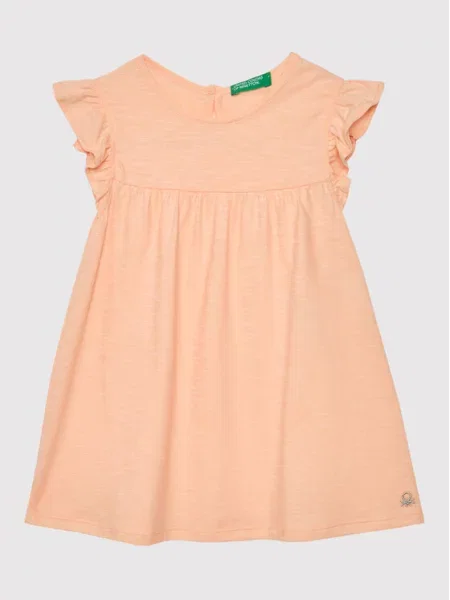 Letní šaty United Colors Of Benetton oranžové