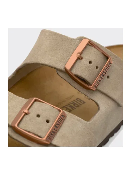 Birkenstock Klapki Arizona beige beżowe