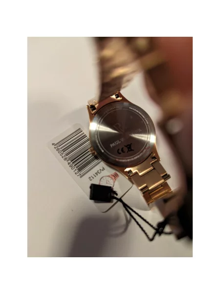 Lniany zegarek Paul Valentine różowy