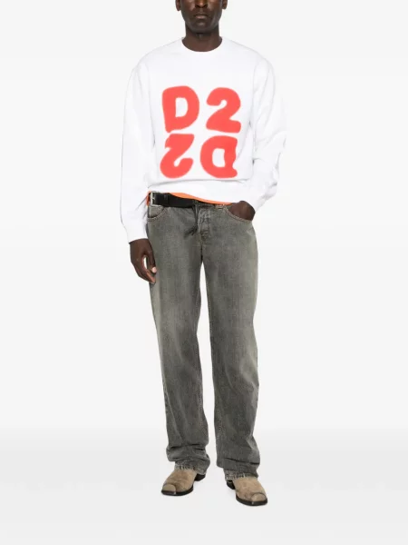Hanorac Dsquared2 cu imagine alb