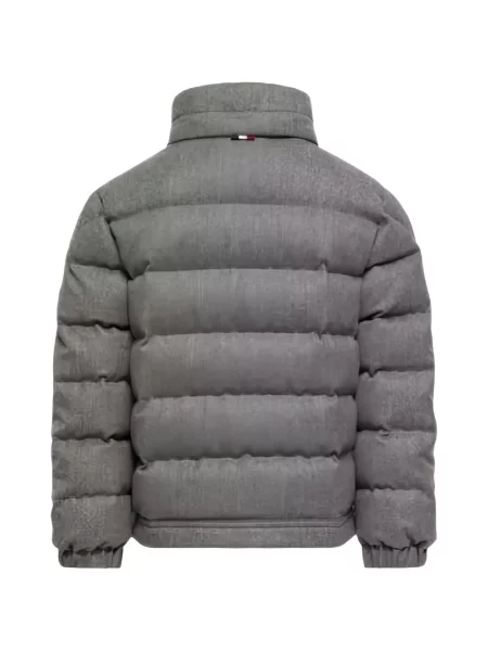 Kurtka puchowa dziecięca Moncler Enfant szara