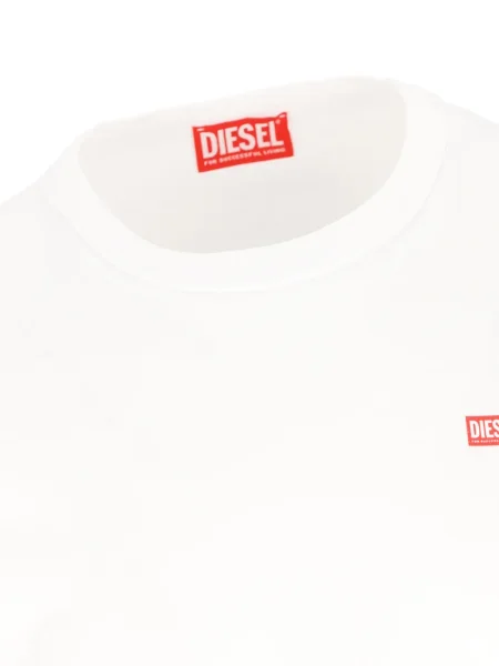 Тениска Diesel с принт бяло