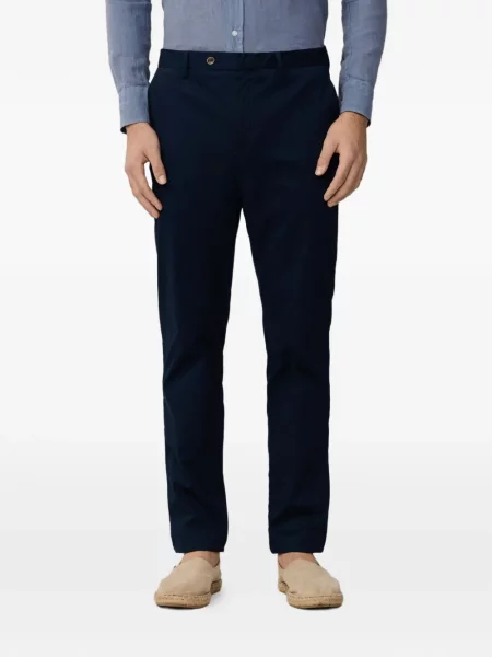 Cu centură pantaloni Hackett London albastru