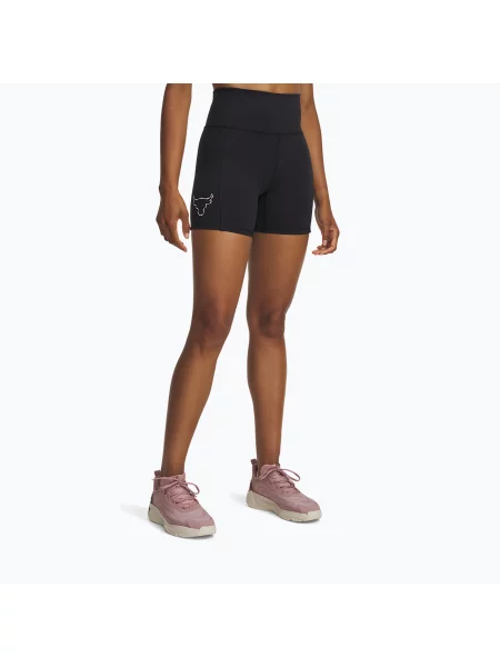 Тренувальні шорти Under Armour Project Rock Middie black/anthracite чорні