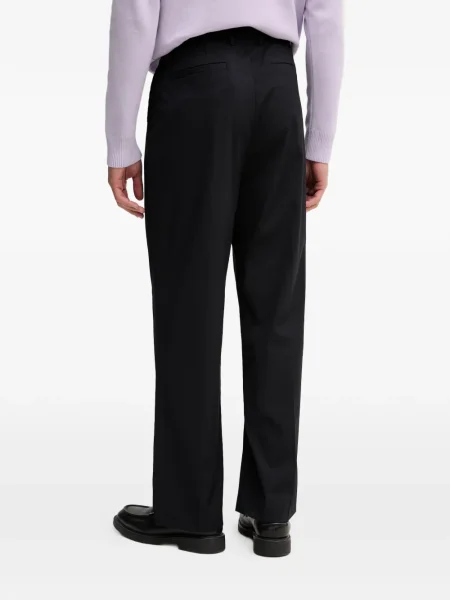 Pantaloni Sisley plisate negru