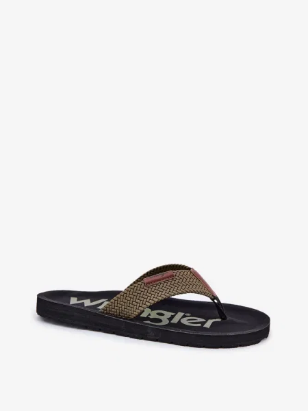 Papuci Wrangler negru