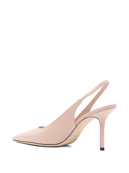 Pantofi cu toc Jimmy Choo slingback roz