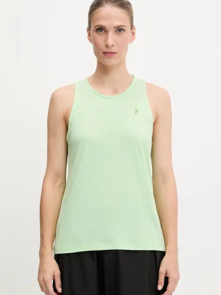 Top sportowy Peak Performance zielony