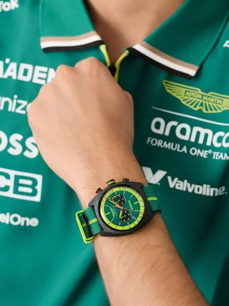 Ceas Aston Martin verde