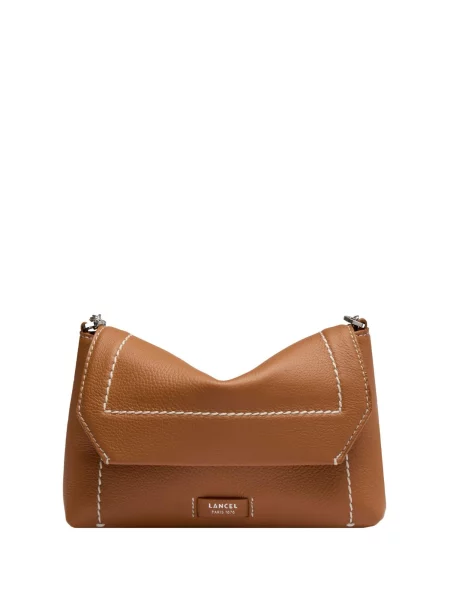 Lancel Geantă de umăr Lancel Sac Rabat S Ninon Soft Camel Femme maro