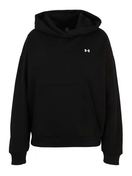 UNDER ARMOUR Hanorac sport Icon Fleece' negru