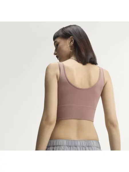 BRALETKA ESSENTIALS 3 STRIPES SEAMLESS