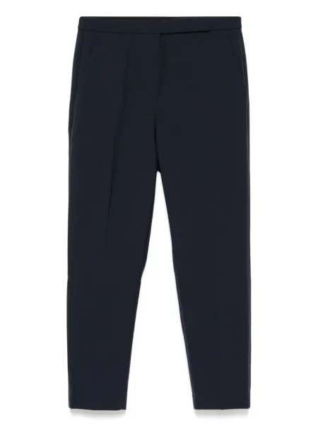 Cropp pantaloni Theory albastru