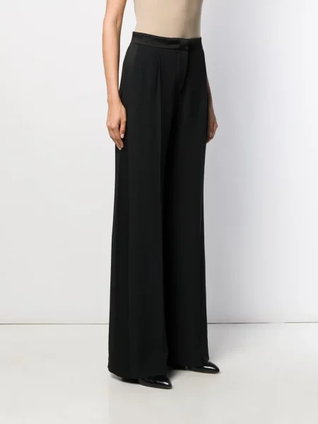 Pantaloni Alberta Ferretti evazate negru