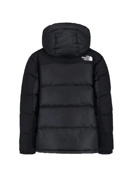 Geacă cu puf The North Face cu glugă negru