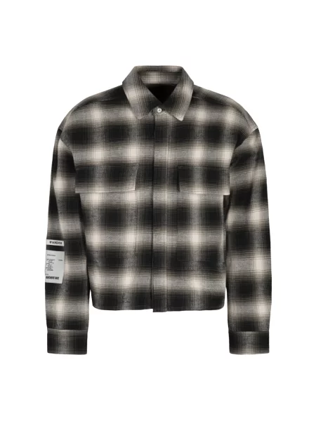 Koszula B1archive wełniana w kratkę