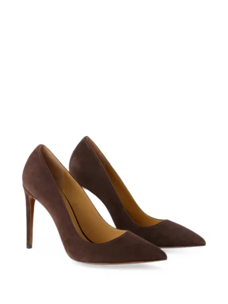 Pantofi cu toc Ralph Lauren Collection maro