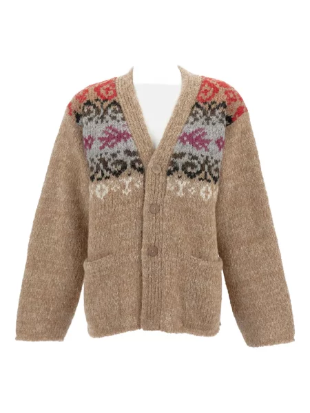 Cardigan Thibault Van Der Straete cu decolteu în V din jacard