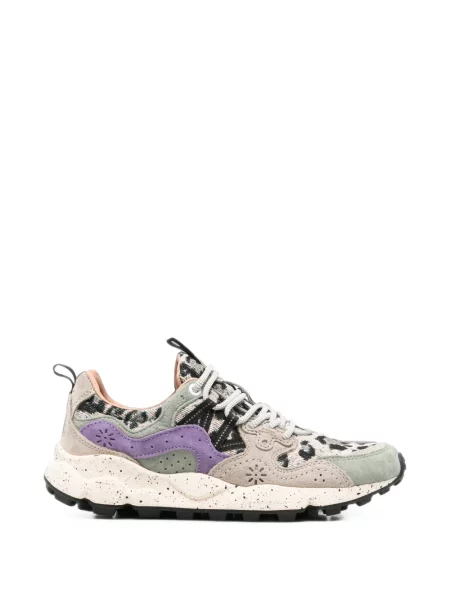 Sneakerși Flower Mountain cu model floral cu imagine