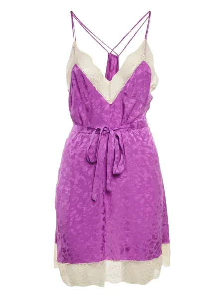 Rochie Zadig&voltaire din jacard de costum violet