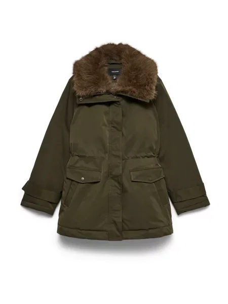 Geacă parka Vero Moda verde