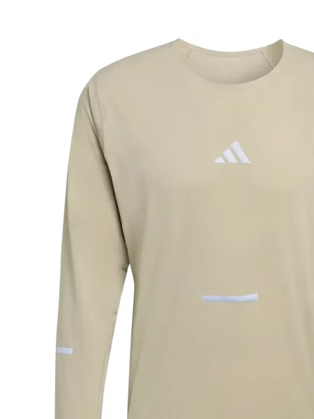 Hanorac Adidas cu dungi din dantelă cu imagine galben