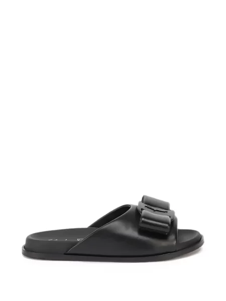 Sandale Ferragamo cu funde negru