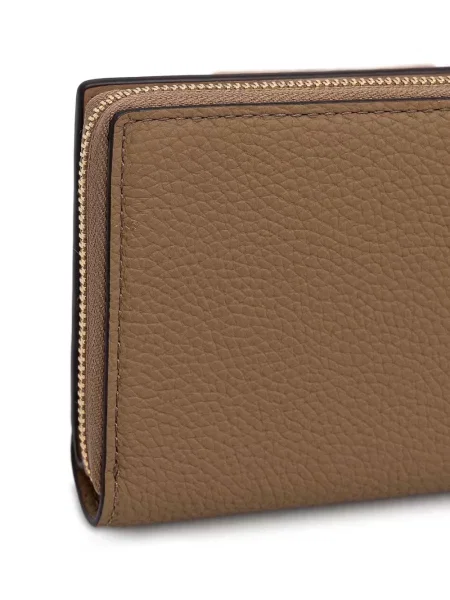 Sukienka mini Michael Michael Kors skórzana plisowana o krotszym kroju biała