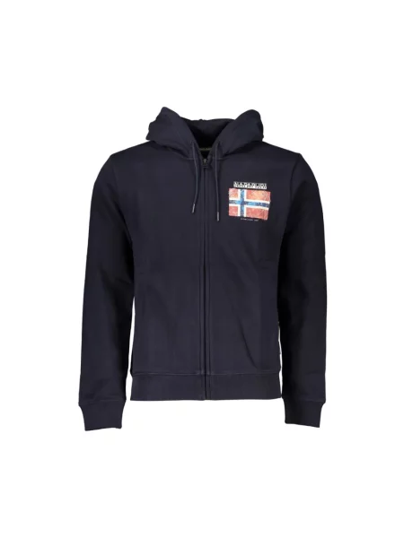 Bluza rozpinana Napapijri niebieska
