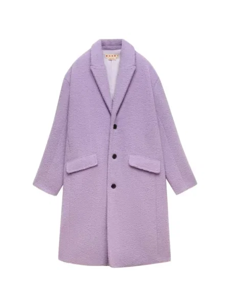Ursuleț de pluș palton Marni de lână violet