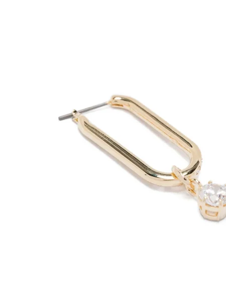 Cercei Swarovski auriu