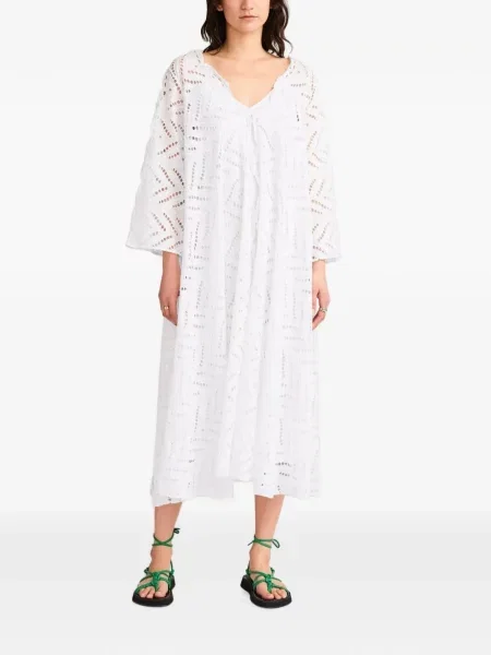 Rochie midi Merlette alb