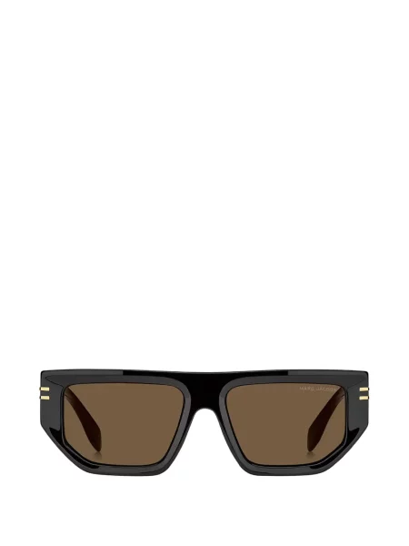 Ochelari de soare Marc Jacobs Eyewear cu imprimeu geometric negru