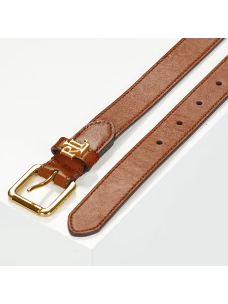 LAUREN RALPH LAUREN De piele curea maro