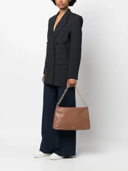 Náhrdelník Tommy Hilfiger hnědý