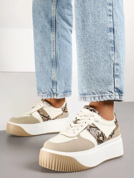Sneakers Fonarien bej