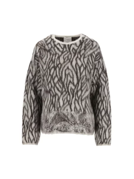 Sweter Forte Forte wełniany szary