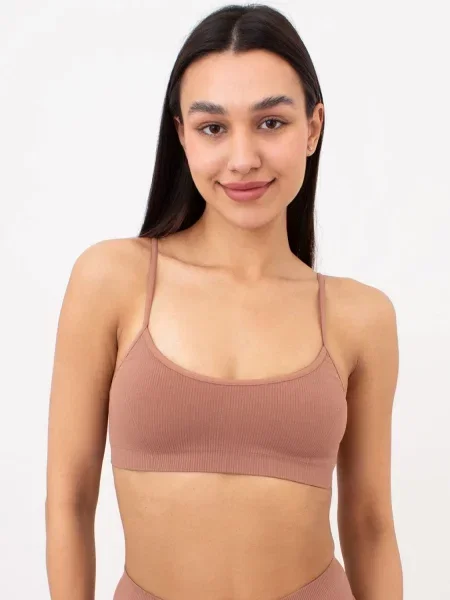 Бюстгальтер Giulia мікрофібра коричневий