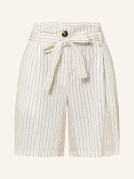 Liu Jo Szorty Typu Paperbag weiss czarne