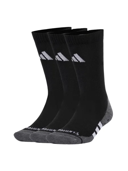 ADIDAS PERFORMANCE Șosete sport Performance Grip CLIMACOOL Cushioned Crew 3 Pairs gri amestecat / negru alb