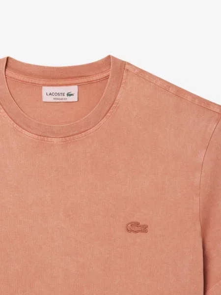 Футболка Lacoste коричнева