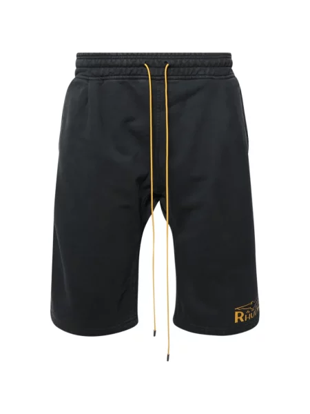 Pantaloni scurți Rhude cu cordon negru