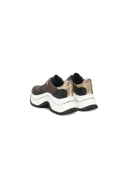 Sneakersy MICHAEL Michael Kors Arla hnedá